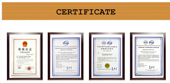 H90 ఇత్తడి స్ట్రిప్ కాయిల్ certificate